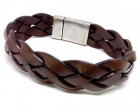S 7800 - Brown Leather Bracelet