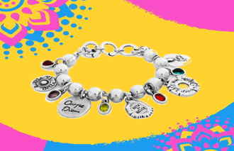 Carpe Diem Silver Pearl Bracelet