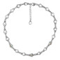 Preview: Collier cristaux coeur transparent