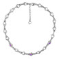 Preview: Collier cristaux coeur transparent