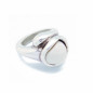 Preview: Anillo Piedra Resina Blanco