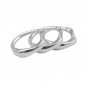 Preview: three piece stackable silver ring