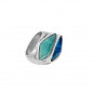 Preview: Two Color Murano Crystal Ring