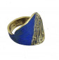 Preview: Bague en bronze email