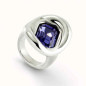 Preview: Violetter Kristall Ring