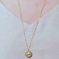 Preview: Gold Necklace Aries Pendant
