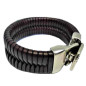 Preview: Geripptes Lederarmband