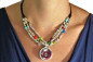 Preview: Ciclon Collier Perles Couleur Violet