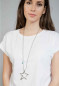 Preview: Collar colgante estrella turquesa perla
