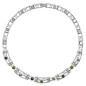 Preview: Collar gargantilla cristales verde