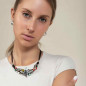 Preview: Collar Cuentas Cristales Multicolores