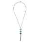 Preview: Necklace Blue Colored Crystals