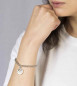 Preview: Rolo links chain bracelet white pearl