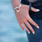 Preview: Double Link Ring Silver