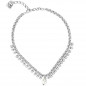 Preview: Silver Chain Necklace White Pearl