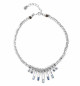 Preview: Collier Pendentifs bar Cristaux Swarovski