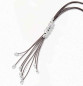 Preview: Leather Necklace Snake Charm