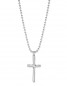 Preview: Cross silver necklace