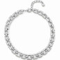 Preview: Collier argent chaine liens carres