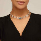 Preview: Collar de Plata Colgante Cristal Azul