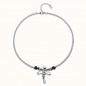 Preview: Dragonfly Silver Beaded Choker