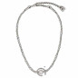 Preview: Collier perles argent et cadran blanc 