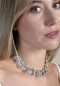 Preview: Collier double chain argent