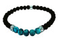 Preview: Bracelet Turquoise Ceramic Pearls