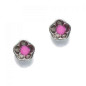 Preview: Rose Colored Flower Earrings from Ciclon
