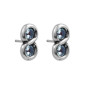 Preview: Aretes Infinity con cristal bleu