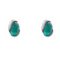 Preview: Turquoise Crystal Ear Studs