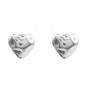 Preview: Stud Aretes Plata Corazon