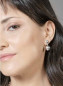 Preview: Petites boucles d'oreilles argent pendentif shpere