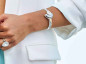 Preview: Bangle Bracelet White Swarovski Crystal