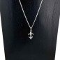 Preview: Silver necklace fleur de lis pendant