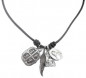 Preview: Masculine leather necklace spiritual charms