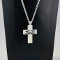 Preview: Silver necklace cross pendant