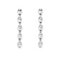 Preview: Long Silver Ball Earrings