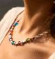 Preview: Collar Colorido Cristal Murano