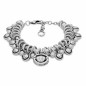 Preview: Pulsera Charm Perlas Plata