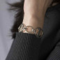 Preview: Silber Gliederarmband Kreis Glieder