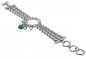 Preview: Triple Chain Bracelet Turquoise Pearl