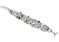 Preview: Wide Multi Row Color Beaded Bracelet