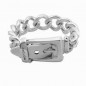 Preview: Schnallen Silber Gliederarmband