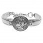 Preview: Silver Cuff Bracelet French Coin