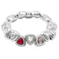 Preview: Red Crystal Beaded Bracelet