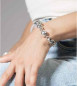 Preview: Pulsera Perlas Eslabones Plata
