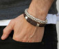 Preview: Bracelet homme cuir marron
