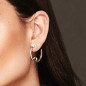 Preview: Pendientes plata alfileres de seguridad