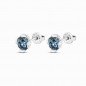 Preview: Blue Crystal Ear Studs